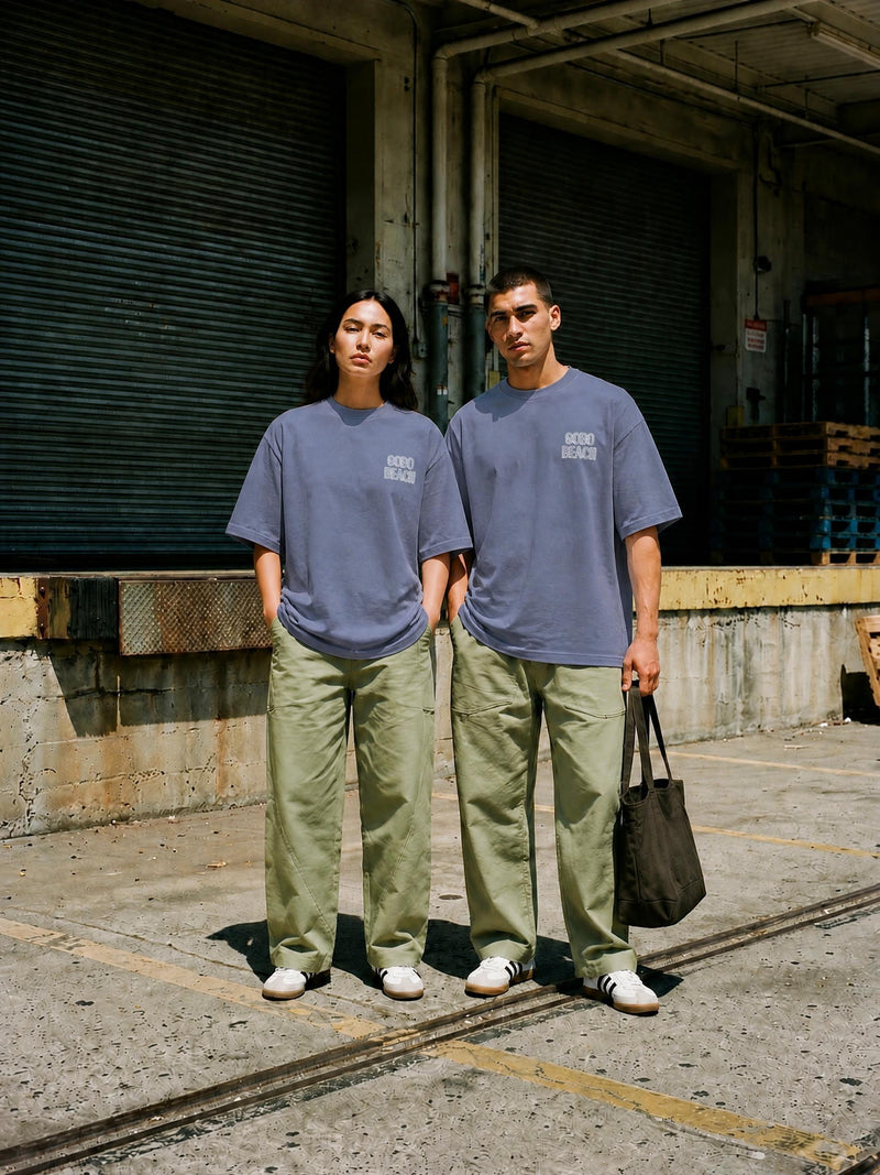 Vintage Washed Oversized Cotton T-Shirt