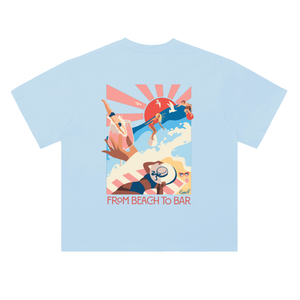 Heavyweight Drop Shoulder Cotton T-Shirt