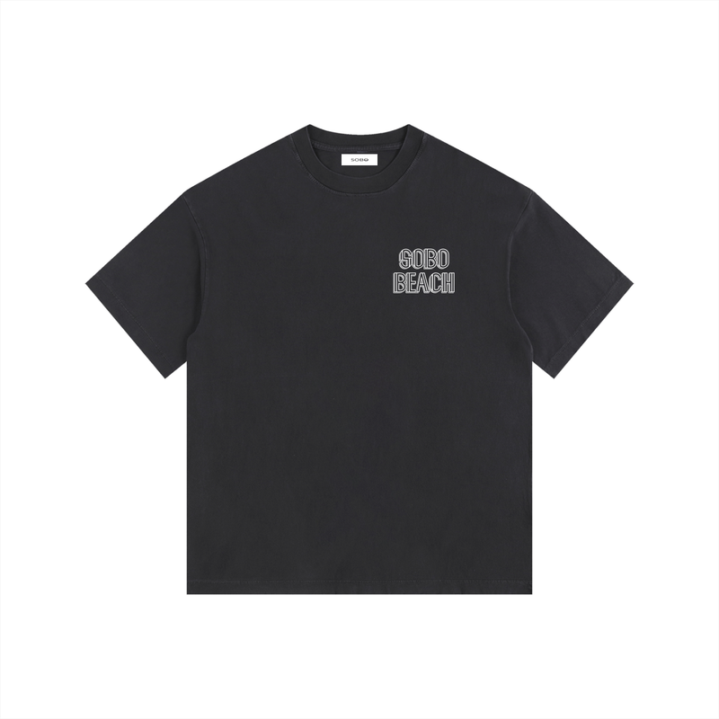 SOBO Vintage Washed Oversized Cotton T-Shirt