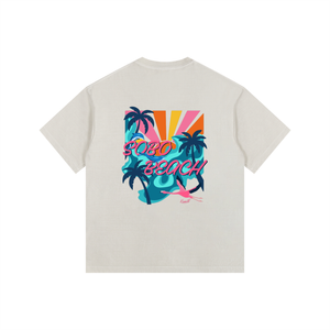 SOBO Vintage Washed Oversized Cotton T-Shirt