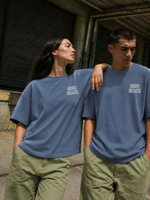 Vintage Washed Oversized Cotton T-Shirt